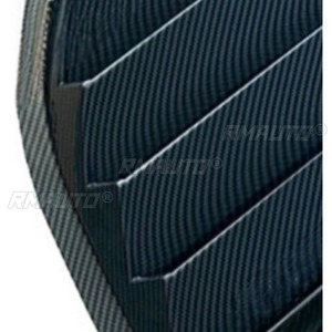For Dodge Challenger 2009-2013 Car Side Rear <b>Window</b> Louver Shutter <b>Cover</b> Body Kit Car Accessories - Product Image 3