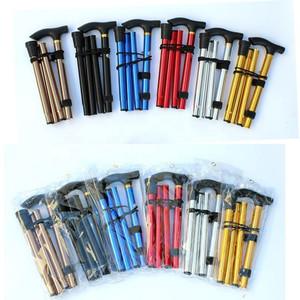 Bastones de Senderismo de Aleación de Aluminio, Telescópicos, Plegables, Ajustables, Ligeros, Equipo de Trekking para Exteriores ZD-01 - Product Image 1
