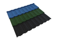 Vente en gros de tuiles métalliques revêtues de pierre de style japonais personnalisées Bardeaux d'acier de base pour les hôtels et la toiture de maison