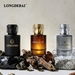 Nuevo Diseño de Botella de Perfume Redonda Personalizada con Cierre a Presión, Botellas de Perfume de Vidrio Redondas de 30 ml, 50 ml y 100 ml con Caja de Empaque, Color Personalizado - Product Image 3