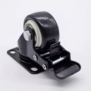 Großhandel Büromöbel Stuhl Rollen 1,5-Zoll-bis 2-Zoll-PP-Wirbel mit Kugellager Leichte rotierende Räder - Product Image 3