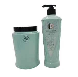 Commercio all'ingrosso Su Ordinazione di Colore 1000g PET solido aromaterapia deodorante contenitore del gel di cura dei capelli barattolo di plastica e 500ml shampoo bottiglia