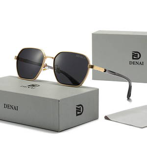 Gafas de Sol Redondas Cuadradas Extra Grandes Unisex M2502 con Logotipo Personalizado, Metálicas, Ligeras, para Todas las Temporadas, Gafas de Moda - Product Image 4