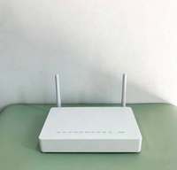 Modem Fiber Xinsuhang New F477V2 XPON ONU ONT 1GE 3FE USB Antena Eksternal SC UPC 12V EPON GPON FTTH