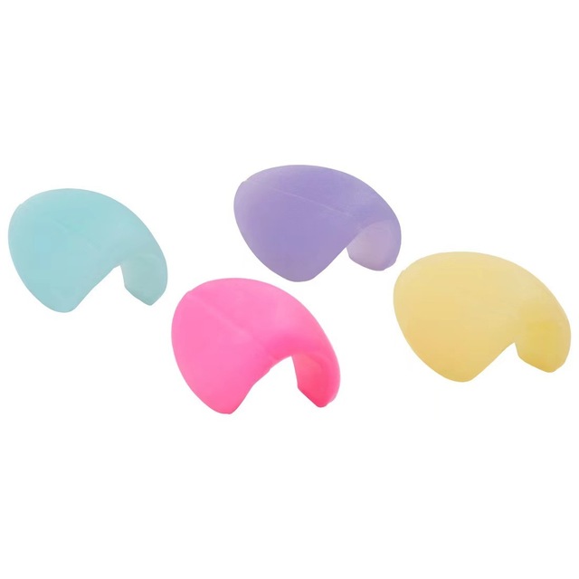 4 Colors Flute Thumb Rest Palam Finger Rest Silicone Positioner Soft Kids Flute Accessories