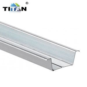 Огнестойкий гипсовый гальванизированный стальной сухой настенный потолочный металлический двойной меховой канал - Product Image 6