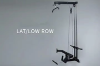 Combinaison multi-résistance Équipement de fitness multifonctionnel à grande échelle Machine à tirer vers le bas pour l'exercice en salle de sport