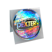 Autocollant de transfert holographique Logo imprimé vinyle personnalisé Étiquette hologramme étanche QR Code