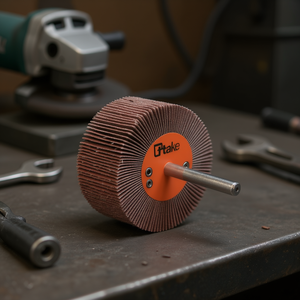 Ttake Abrasive Flap <b>Wheel</b> 20x3 Mm 60 Grit 6 Mm Shaft For <b>Grinding</b> - Product Image 3