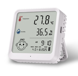 เครื่องวัดความชื้นในห้อง เครื่องวัดอุณหภูมิ เครื่องวัดอุณหภูมิและความชื้น เครื่องวัดอุณหภูมิในร่มแบบดิจิตอล - Product Image 1