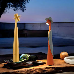 Lampe tactile nordique moderne - Sans fil - Alimentée par batterie - Dimmable - Veilleuse de chevet pour la lecture et la décoration intérieure - Product Image 3