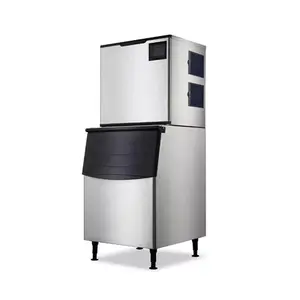 300-500千克/24小时制冰机立方体机热卖不锈钢自动制冰机冷却饮料