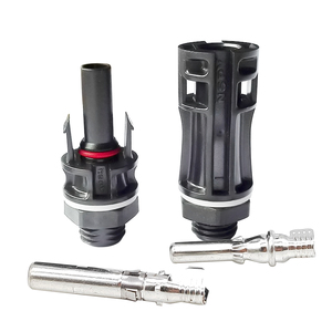 ตัวเชื่อมต่อแผงโซลาร์1500V DC สำหรับแผงโซลาร์เซลล์ที่ได้รับการจัดอันดับ32A PPE 1คู่1000V DC เชื่อมต่อ <span class=keywords><strong>MC</strong></span> แผงโซลาร์ IP68ตัวเชื่อมต่อ <span class=keywords><strong>MC</strong></span> - Product Image 1