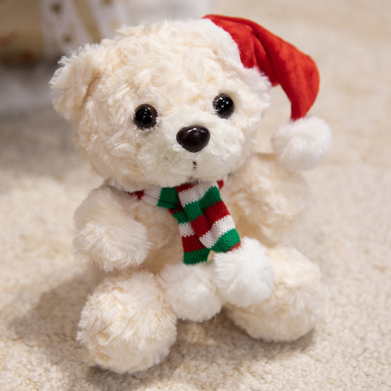 Chapeau de Noël blanc