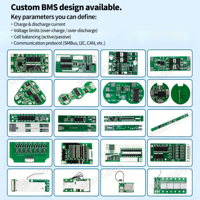 Paket Baterai Terenkripsi Khusus untuk Produk Elektronik Konsumen Tegangan/Kapasitas yang Dapat Disesuaikan SMBus/I2C/CAN CE/RoHS/UN38.3