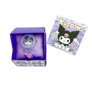 KawaiiอะนิเมะLuminous LEDนาฬิกาKumiการ์ตูนสุนัขน่ารักนักเรียนเรืองแสง<span class=keywords><strong>ขอ</strong></span>งเล่นเด็กตัวชี้นาฬิกานักเรียนนาฬิกา - Product Image 1