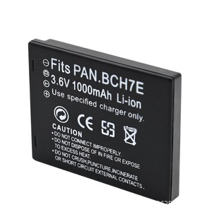 แบตเตอรี่ DMW-BCH7E 1000mAh BCH7GK สำหรับกล้อง Panasonic LUMIX DMC-FP1 FP2 FT10 ได้รับการรับรองมาตรฐาน CE RoHS ขายส่งจำนวนมาก คุณภาพระดับ Tier 1 ให้พลังงานที่เสถียร - Product Image 2