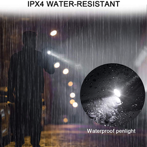 Waterproof Tactical 2 AAA Dry Battery XPE Aluminum Lamp Led Pen <strong>Torch</strong> Light Mini Led Pen Flashlights &amp; <strong>Torches</strong> with Clip - Product Image 6