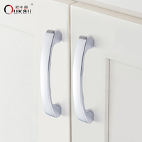 Oukali personnalisé en alliage de Zinc moderne mode 96mm 128mm porte tiroir Vintage chambre meubles poignées cuisine matériel poignée