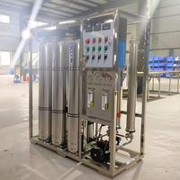 Système d'osmose inverse modulaire en acier inoxydable avec pompe pour applications commerciales d'eau potable