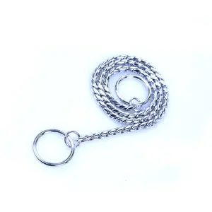 <span class=keywords><strong>Collar</strong></span> de estrangulación de perro de aleación de cadena P de serpiente de entrenamiento para mascotas antioxidante impermeable para perros pequeños, medianos y grandes - Product Image 1