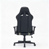 Bureau d'ordinateur de style moderne, chaise de jeu, chaise de jeu ergonomique personnalisée en cuir PU camouflage