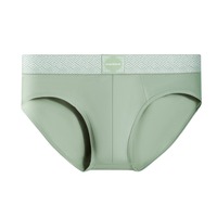 Caleçons mi-hauts respirants grande taille pour hommes, couleur unie, sans couture, en Spandex/Coton, tissés, confortables pour jeunes hommes