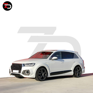 2016ถึง2019 A Bt Body Kit พร้อมกันชนหน้าหลัง Lip Side Skirt Arch สำหรับ <span class=keywords><strong>Audi</strong></span> Q7 <span class=keywords><strong>Sline</strong></span> Sport Version - Product Image 6