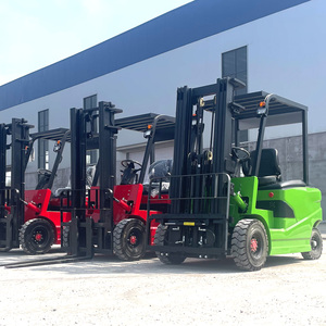 משלוח חינם מיני מזלג מעליות מכירות חמות מלגזה מלגזה 4 x4 גלגלים מלגזה יד קשה שטח מלגזה חומרים נעים - Product Image 1