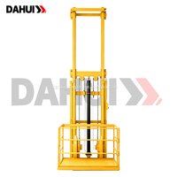 Ascenseur de fret hydraulique personnalisable 2T 5T en acier au carbone avec écran LCD numérique anti-collision pour le chargement et le déchargement