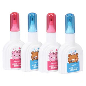 Deli Correction Fluid 15ml White Quick Drying For Students - Product Image 2