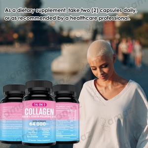 Capsules de <span class=keywords><strong>collagène</strong></span> de haute qualité Amaz OEM 14 en 1 avec biotine, complément pour cheveux, peau et ongles, capsules de <span class=keywords><strong>collagène</strong></span> et biotine, <span class=keywords><strong>beauté</strong></span> - Product Image 2