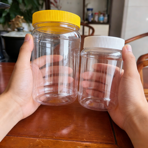 ขวดพลาสติก PET ขนาด 8 ออนซ์ 500 มล. 1 ลิ<span class=keywords><strong>ต</strong></span>ร สำหรับบรรจุภัณฑ์อาหาร เช่น เนยถั่ว แยม ซอส น้ำผึ้ง พร้อมฝาปิด เหมาะสำหรับบรรจุผักดอง คิมจิ - Product Image 4