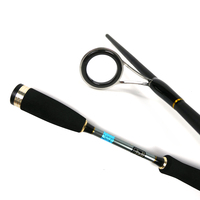 Caña de Pescar ZhanJing de Fibra de Carbono de Acción Rápida para Spinning, Baitcasting, Jigging y Fly Fishing, 1.8m/2.1m/2.4m/2.7m, Potencia Media Ligera, para Lago y Río