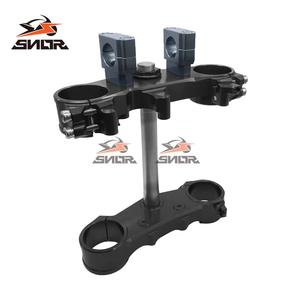 Piezas Modificadas CNC para Motocicleta SNOR, Abrazaderas Triples Superiores e Inferiores para <span class=keywords><strong>Honda</strong></span> CRF250L 300L, Eje de Dirección - Product Image 5