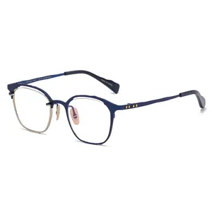 The most popular manufacture professional titanium frame glasses spectacle frames eyeglasses for men MM0056