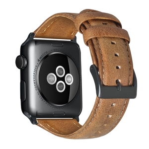 สายนาฬิกาหนังสำหรับ <span class=keywords><strong>Apple</strong></span> <span class=keywords><strong>Watch</strong></span> Series10/9/8/<span class=keywords><strong>7</strong></span>/5/4 (44mm/40mm) ซีรีส์3/2/1 (42mm/38mm) สปอร์ตและรุ่น (หนังแว็กซ์น้ำมัน) - Product Image 5