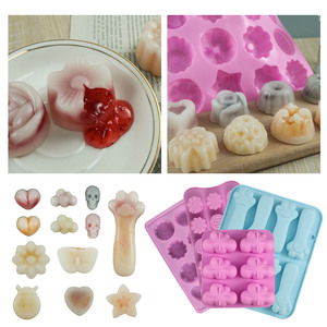 diy kuchenform wachsflasche zucker backen silikonform online rot wachs zucker verkauf - Product Image 2