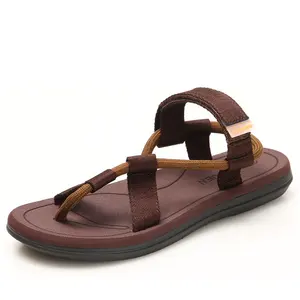 Men's sandals Comfortable lightweight Arabian Men's Shoes Rope Strap Rubber Flip-flops Slippers Mans Designer Slippers