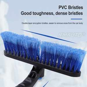 Pelle à neige amovible pour voiture, grattoir à glace, nettoyeur de pare-brise, outils d'hiver, brosse auto, accessoires pour enlever l'eau, Ijs Krabber - Product Image 2