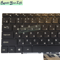 Clavier d'ordinateur portable rétroéclairé russe RU pour BMAX IPASON MaxBook P1 P1X P2 G154GPJ41 X15 X317A, nouveau clavier noir