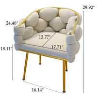 Canapé en forme de U de style nordique vert, violet, bleu, gris, bleu, balcon, chambre à coucher, petit canapé blanc décontracté en velours de mouton, fauteuil individuel
