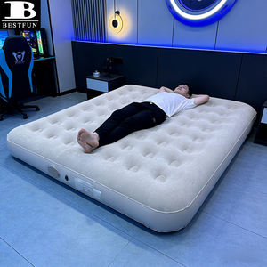 <span class=keywords><strong>Matelas</strong></span> pneumatique King Size Premium avec pompe USB intégrée, lit gonflable portable pour la maison, le camping en plein air et les voyages - Product Image 4