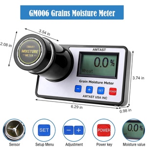 Testeur numérique automatique d'humidité des graines de maïs, <span class=keywords><strong>céréales</strong></span>, haricots, riz et blé - Product Image 3