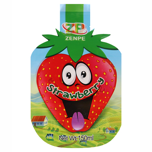 Neue Produkte 2025 <span class=keywords><strong>PE</strong></span> Kunststoff-Spritzguss Getränke-Saftbeutel Speziell Geformter Heißsiegelbeutel Lebensmittelverpackung für Getränke und Säfte - Product Image 1