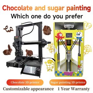 Imprimante 3D professionnelle automatique de qualité alimentaire, haute précision, pour la décoration de gâteaux, impression 3D de chocolat et de sucre - Product Image 1
