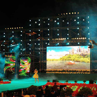 Panel de Video LED HD IP65 para Interiores, Paso de Píxeles P3.91/P4.81/P1.95, para Fondo de Escenario, Estudio de TV, Animación, Pantallas de Tiendas Minoristas