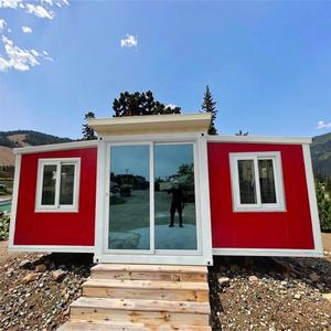 中国供应商来源工厂预制移动可扩展集装箱房屋夹芯板钢现代设计舒适 - Product Image 1