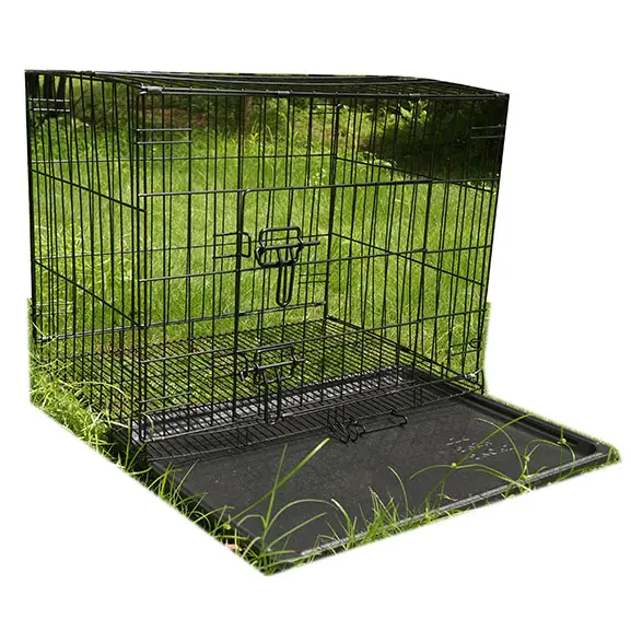 Durable Dust and Waterproof Polyester Cat Cage Cover Pet Kennel Case with Flap Mesh Window Indoor Outdoor Pet Bed Shelter Cover Universal for Wire Pet Crates Dog Crate Cover 
