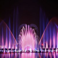Fuente Atmosférica Flotante Personalizada con Iluminación para Estanques y Lagos, Decoración Acuática para Proyectos de Paisajismo Exterior